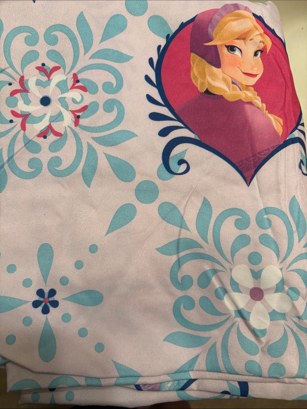 “Frozen” twin size flat & fitted sheet